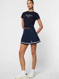 Clearance Nicola Graphic T-Shirt- Maritime Blue View All