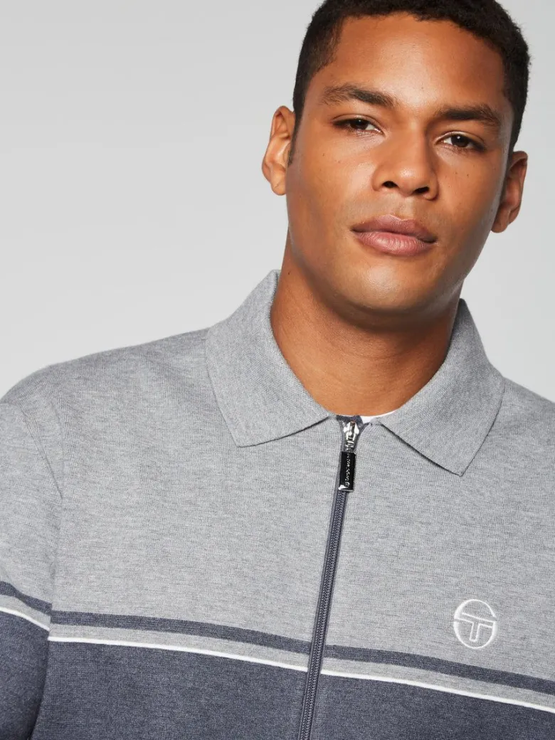 Fashion Nostra Track Jacket- Dark Grey/ Melange Jackets