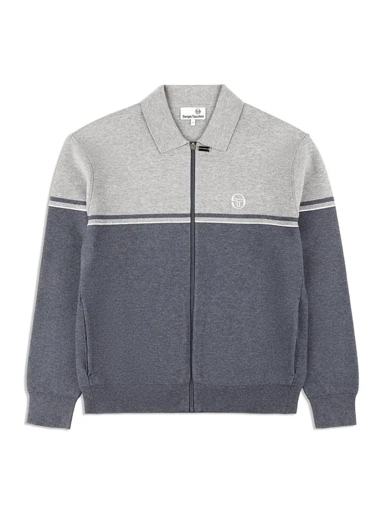 Fashion Nostra Track Jacket- Dark Grey/ Melange Tracksuits