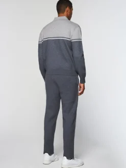 Fashion Nostra Track Jacket- Dark Grey/ Melange Tracksuits