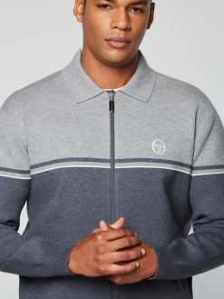 Fashion Nostra Track Jacket- Dark Grey/ Melange Tracksuits