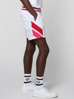 Fashion Ortica Tennis Short- White Nylon