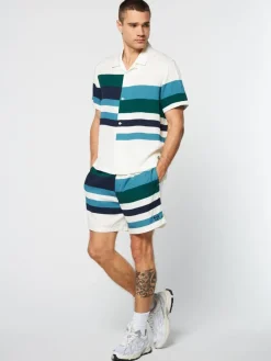 Best Pennellata Cabana Shirt- Gardenia/ Multi View All