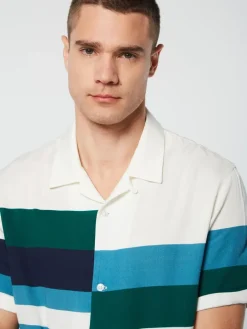 Best Pennellata Cabana Shirt- Gardenia/ Multi View All