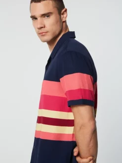 Online Pennellata Cabana Shirt- Maritime Blue/ Multi Matching Separates