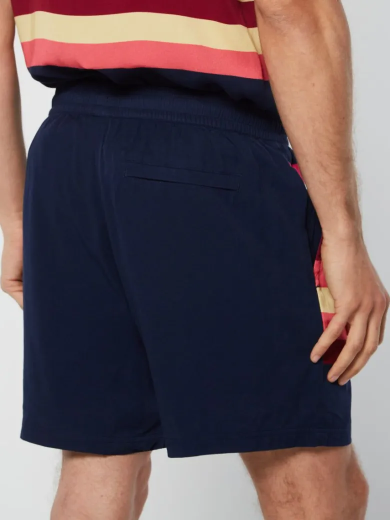 New Pennellata Short- Maritime Blue/ Multi View All