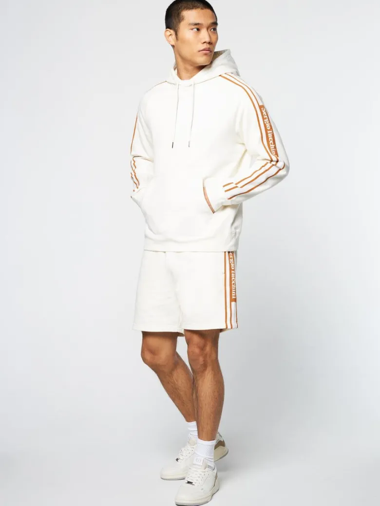Online Pereto Tape Hoodie- Gardenia Matching Separates