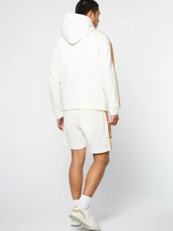 Online Pereto Tape Hoodie- Gardenia Matching Separates