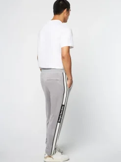 Online Pereto Velour Track Pant- Sleet Velour