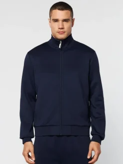 Fashion Perforata Track Jacket-Maritime Blue Jackets