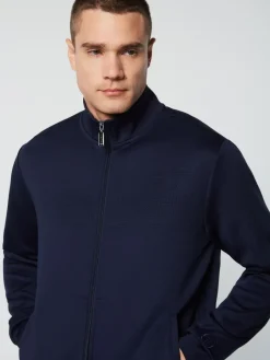 Fashion Perforata Track Jacket-Maritime Blue Jackets