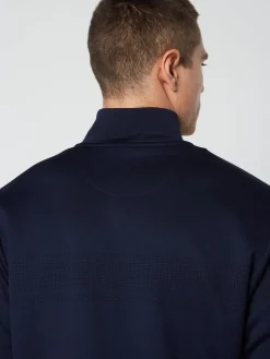Fashion Perforata Track Jacket-Maritime Blue Jackets