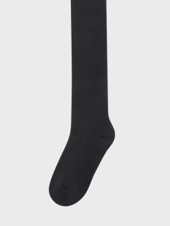 Fashion Prep Knee High Socks- Black Socks