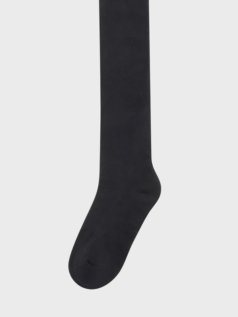 Fashion Prep Knee High Socks- Black Socks