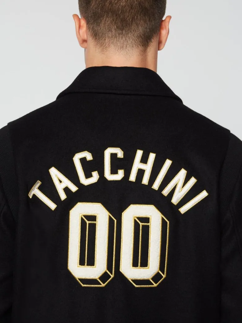 Discount Prep Wool Varsity Jacket- Black View All