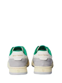 Discount Prime Shot Da Sneaker- Antique White/ Almond Oil/ Bright Green View All