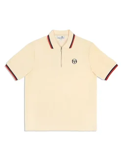 Hot Primo Velour Polo- Pearl Ivory View All