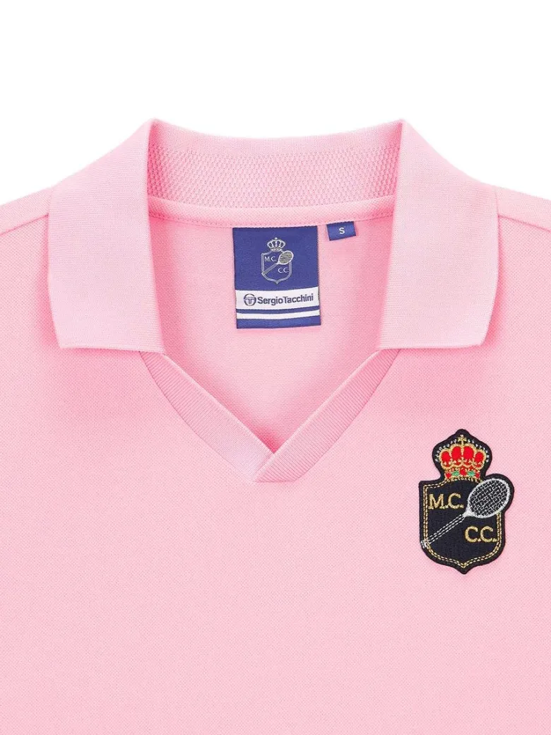 New Rally Mch Polo Dress- Light Pink For The Court