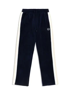 Best Rosa Velour Track Pant- Maritime Blue View All
