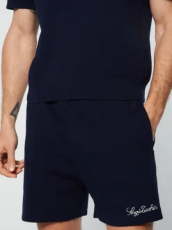 New Roselli Knit Polo- Gardenia Polos