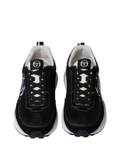 Clearance 70'S Racer Sneaker- Raven/ Antique White/ December Sky For The Court