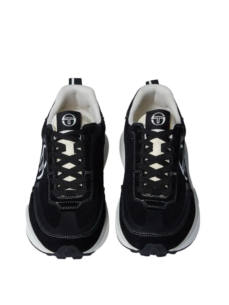 Clearance 70'S Racer Sneaker- Raven/ Antique White/ December Sky For The Court