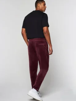 Online Scopeto Velour Pant-Black Beauty/ Mauve Wine Pants And Sweatpants