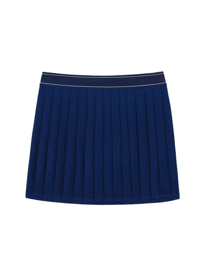 Discount Scratch Staff Pleated Skort- Navy View All