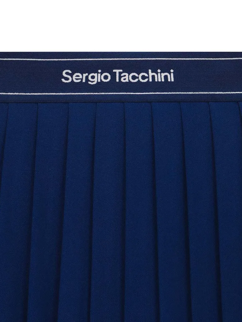 Discount Scratch Staff Pleated Skort- Navy View All