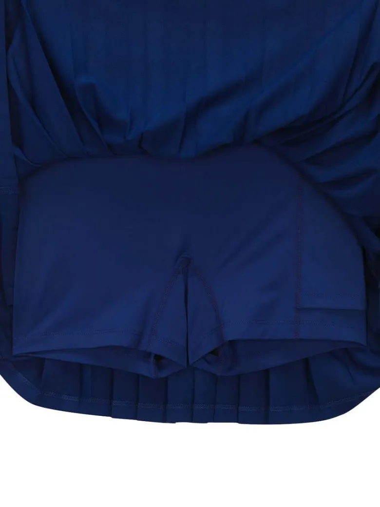Discount Scratch Staff Pleated Skort- Navy View All