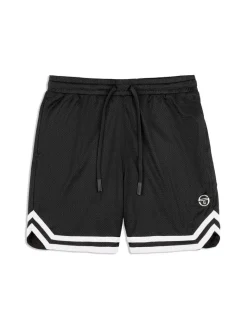 Online Spazio Banda Mesh Short- Black Beauty For The Court