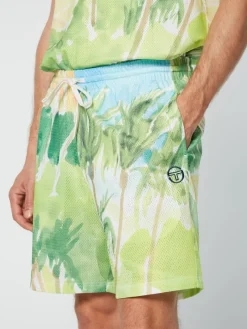 Fashion Spazio Shorts- Multi Print Matching Separates