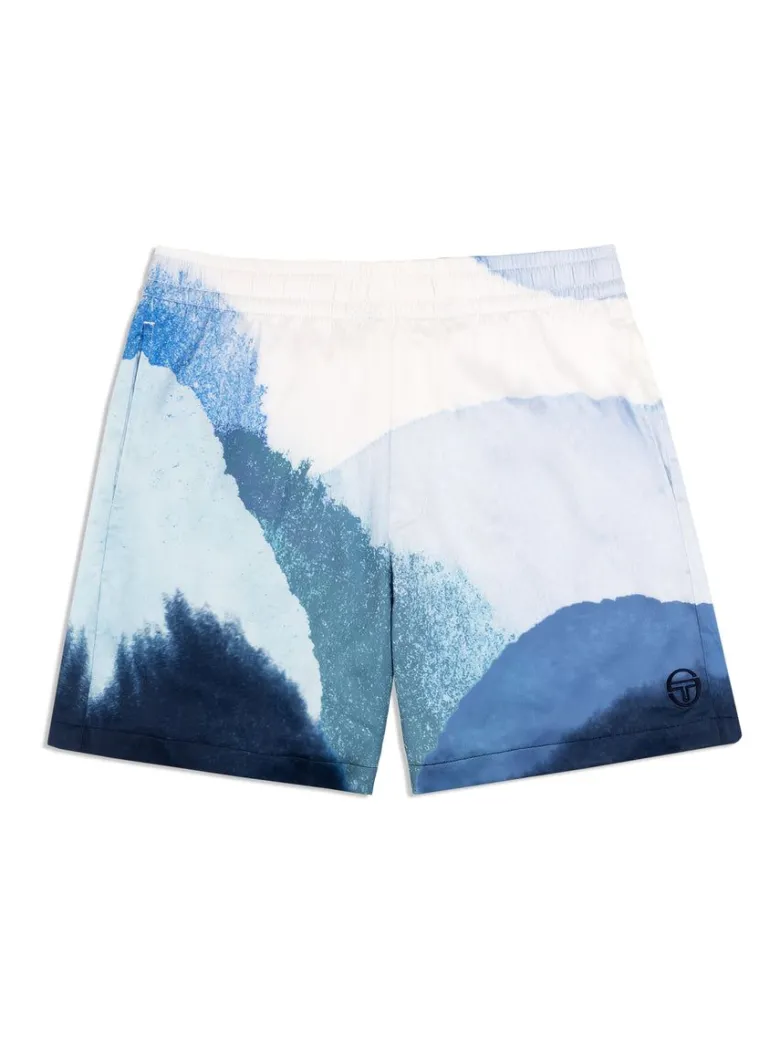 Discount Spiaggia Cabana Short- Maritime Blue/ Multi Matching Separates