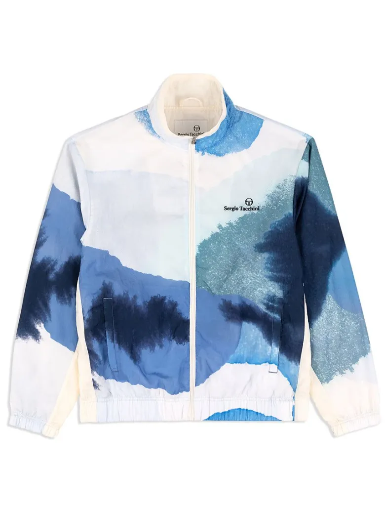 Fashion Spiaggia Track Jacket- Maritime Blue/ Multi Jackets