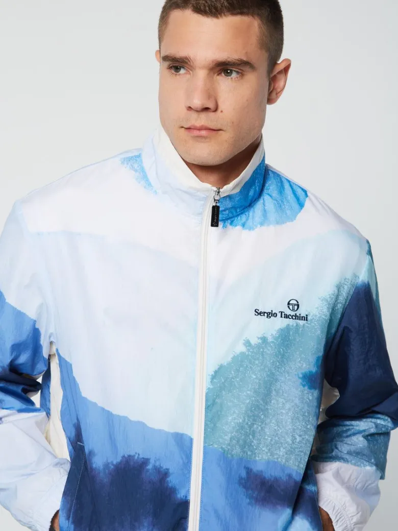 Fashion Spiaggia Track Jacket- Maritime Blue/ Multi Jackets