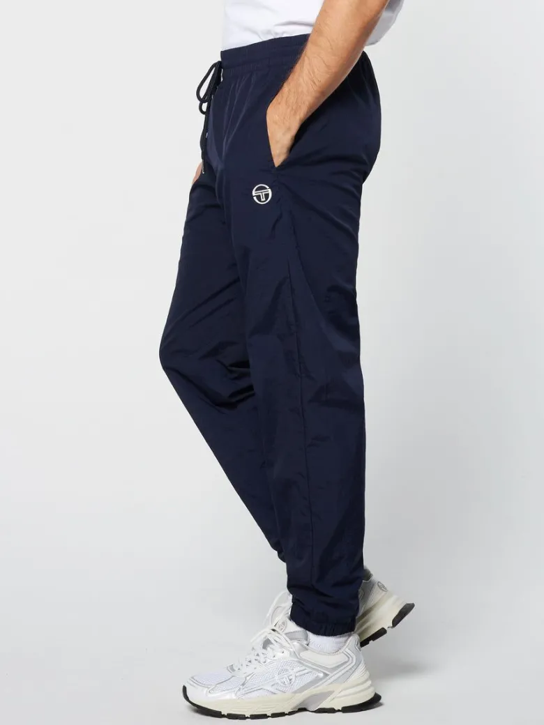 Fashion Spiaggia Track Pant- Maritime Blue Pants And Sweatpants