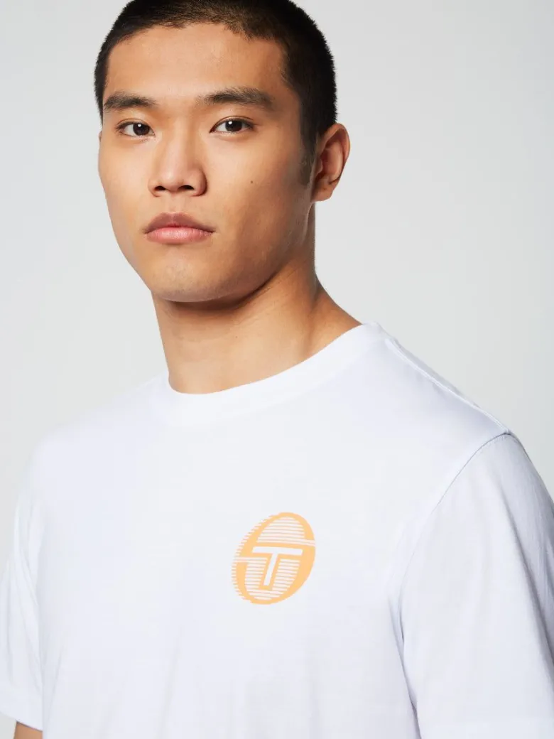 Best Tenda T-Shirt- Brilliant White/ Tangerine View All