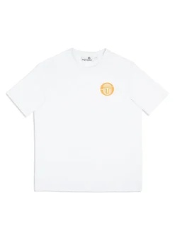 Discount Tenda T-Shirt- Brilliant White/ Tangerine The Essentials