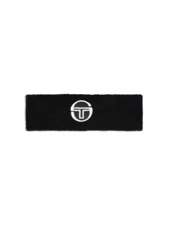 Discount Tennis Headband- Black For The Court