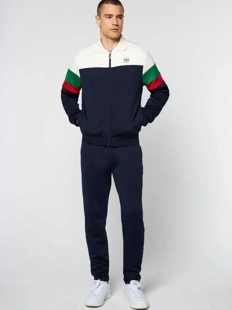 Hot Tomme Track Top- Maritime Blue Jackets