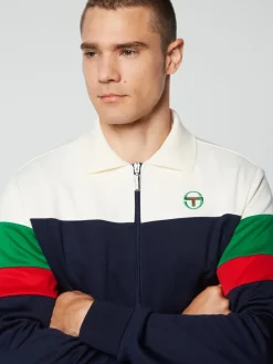 Hot Tomme Track Top- Maritime Blue Jackets