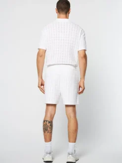 Sale Ulivo Crochet Short- Brilliant White Knitwear