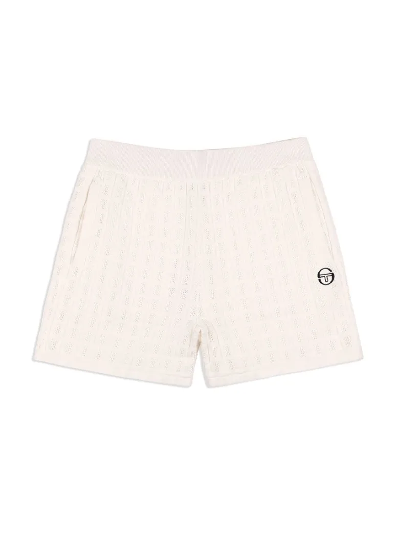 Fashion Ulivo Crochet Short- Brilliant White View All