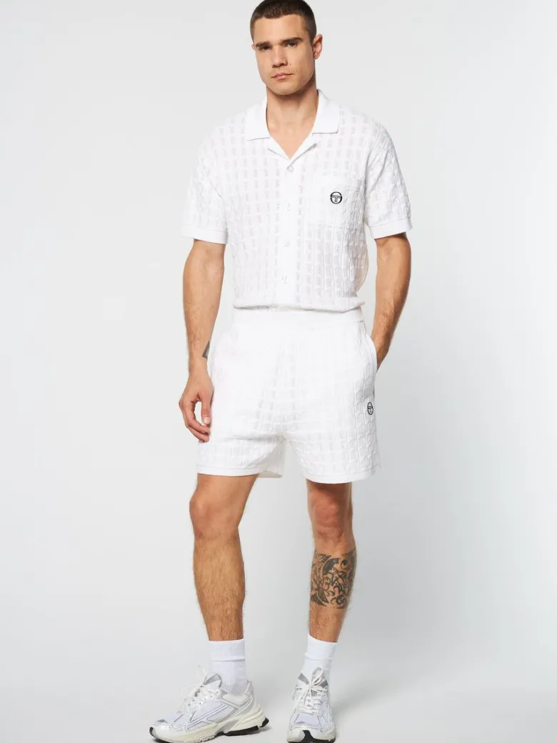 Fashion Ulivo Crochet Short- Brilliant White View All