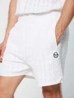 Fashion Ulivo Crochet Short- Brilliant White View All
