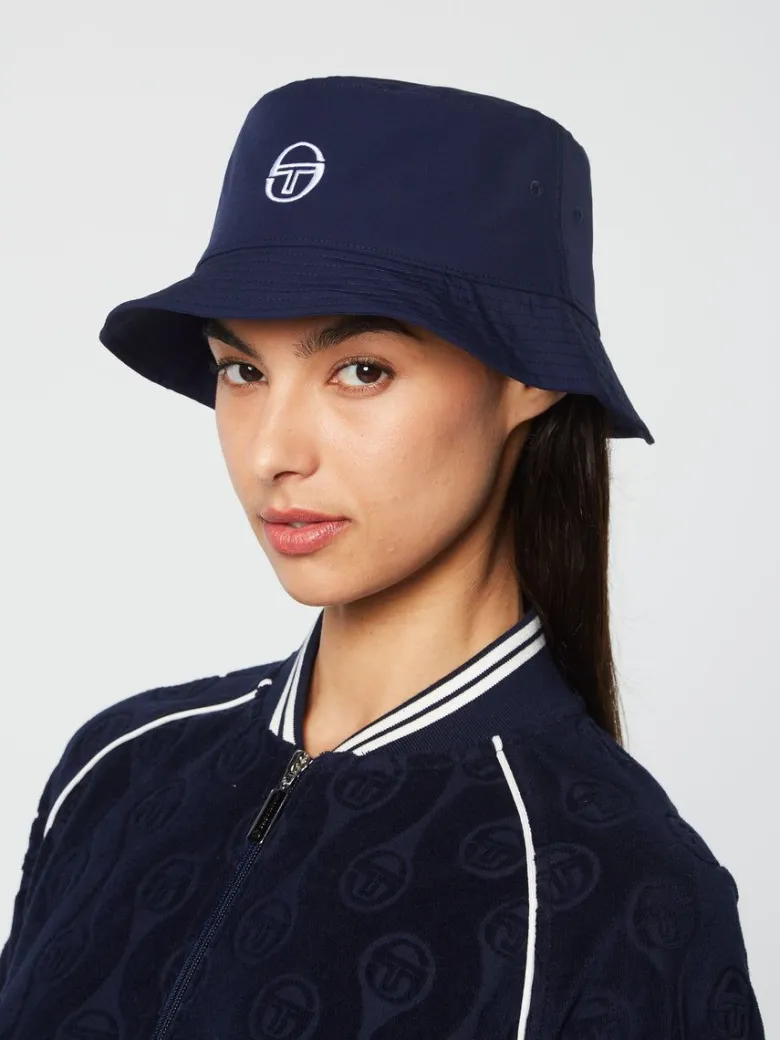 Hot Vacanza Bucket Hat- Maritime Blue For The Court