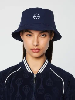 Fashion Vacanza Bucket Hat- Maritime Blue For The Court