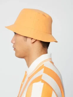Discount Vacanza Bucket Hat- Tangerine For The Court