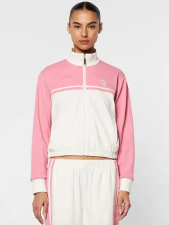 Fashion Vasto Track Jacket- Wild Rose For The Court