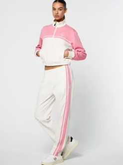 Fashion Vasto Track Jacket- Wild Rose For The Court